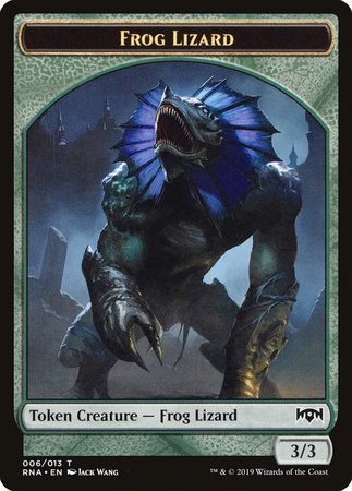 Frog Lizard Token [Ravnica Allegiance Tokens] | GnG Games