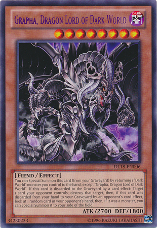 Grapha, Dragon Lord of Dark World (Purple) [DL18-EN006] Rare | GnG Games