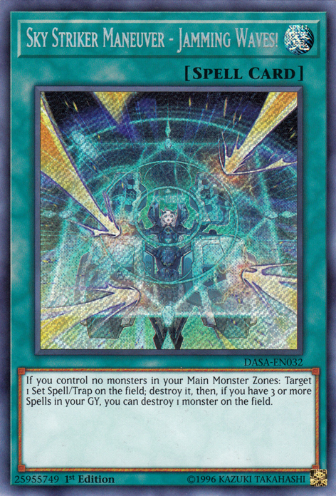 Sky Striker Maneuver - Jamming Waves! [DASA-EN032] Secret Rare | GnG Games