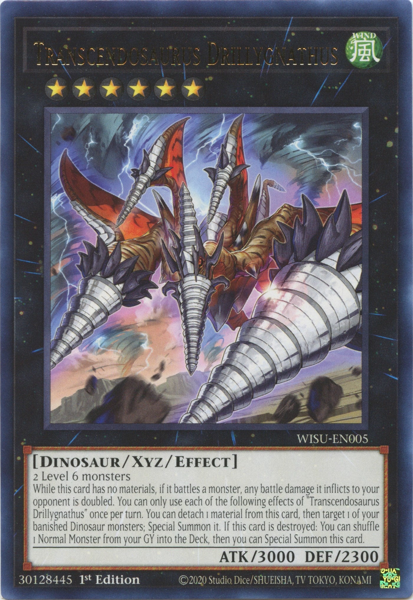 Transcendosaurus Drillygnathus [WISU-EN005] Rare | GnG Games