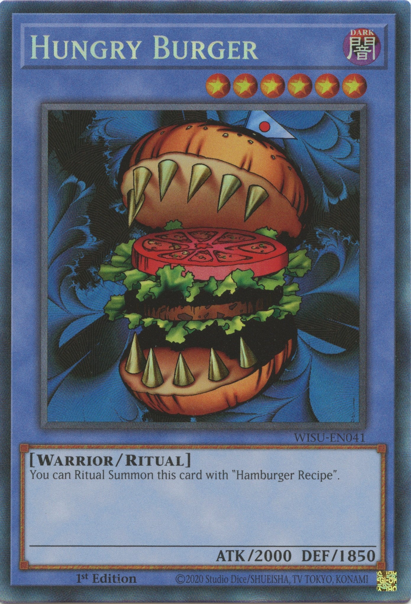 Hungry Burger [WISU-EN041] Collector's Rare | GnG Games