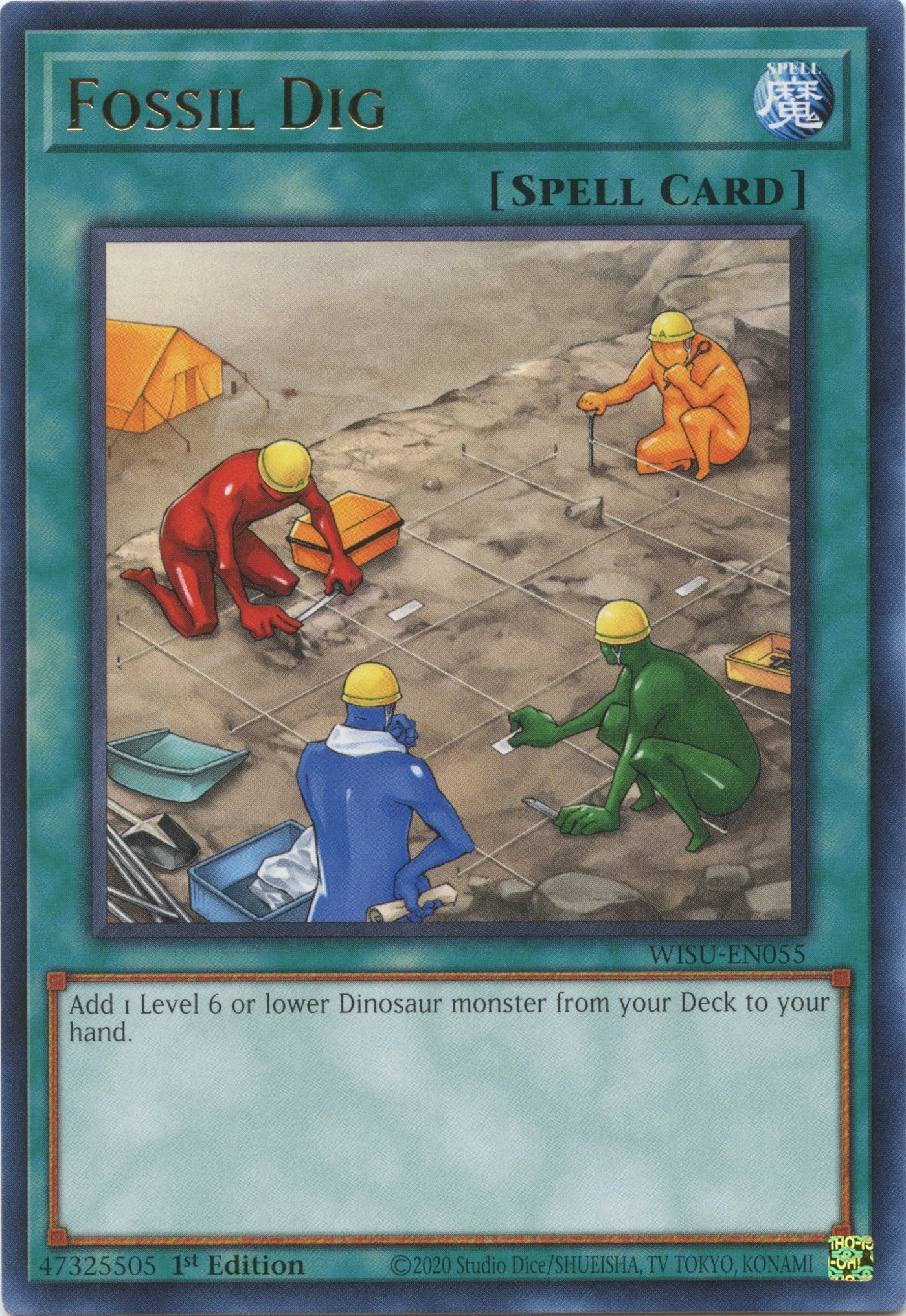 Fossil Dig [WISU-EN055] Rare | GnG Games