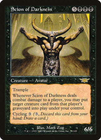 Scion of Darkness [Legions] | GnG Games