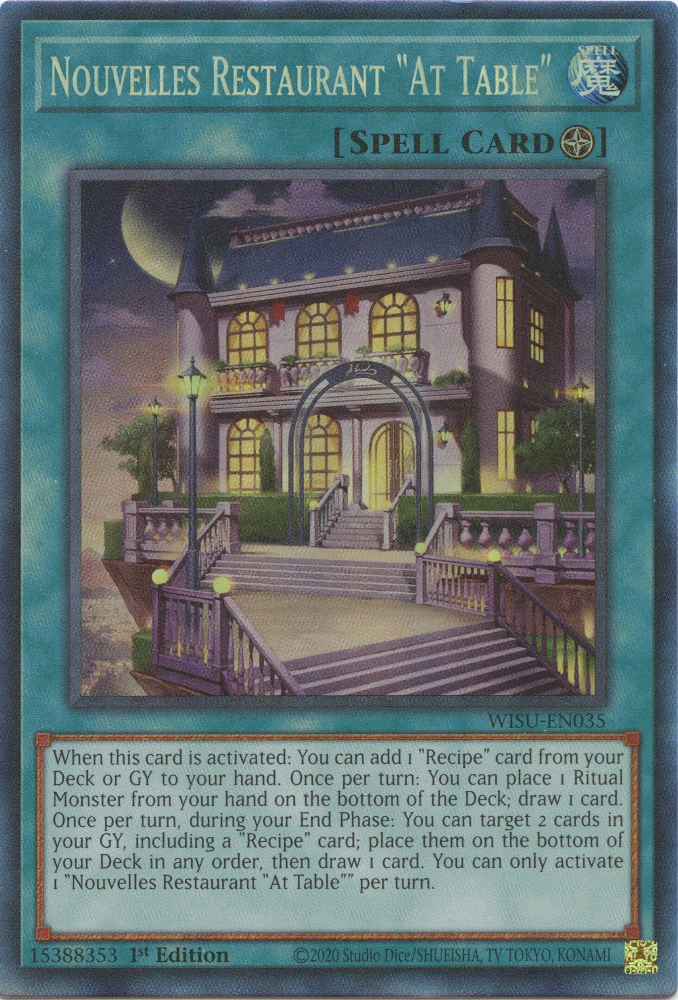 Nouvelles Restaurant "At Table" [WISU-EN035] Collector's Rare | GnG Games