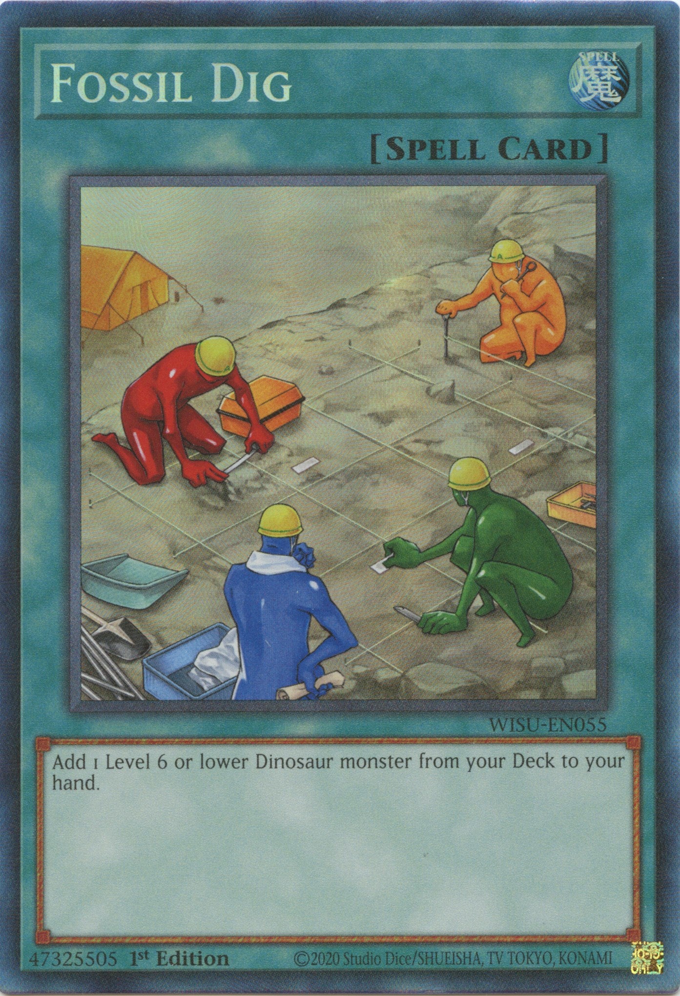 Fossil Dig [WISU-EN055] Collector's Rare | GnG Games