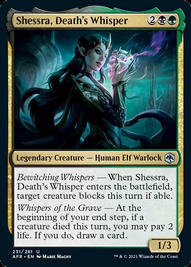 Shessra, Death's Whisper [Dungeons & Dragons: Adventures in the Forgotten Realms] | GnG Games