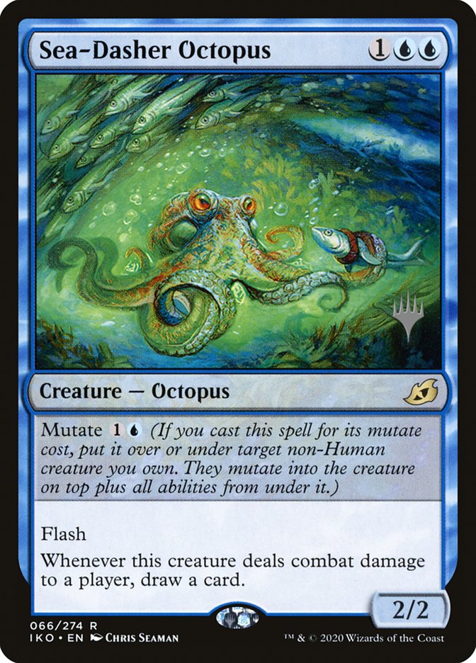 Sea-Dasher Octopus (Promo Pack) [Ikoria: Lair of Behemoths Promos] | GnG Games