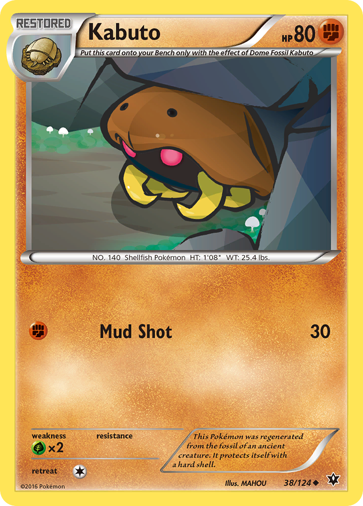 Kabuto (38/124) [XY: Fates Collide] | GnG Games