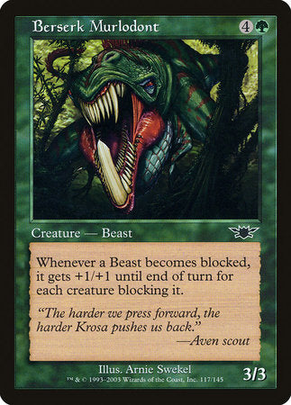 Berserk Murlodont [Legions] | GnG Games