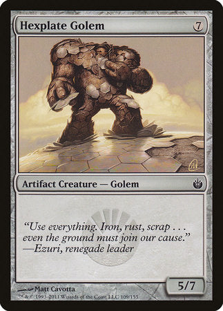 Hexplate Golem [Mirrodin Besieged] | GnG Games