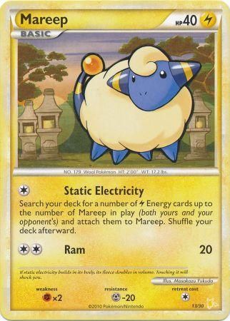 Mareep (13/30) [HeartGold & SoulSilver: Trainer Kit - Raichu] | GnG Games