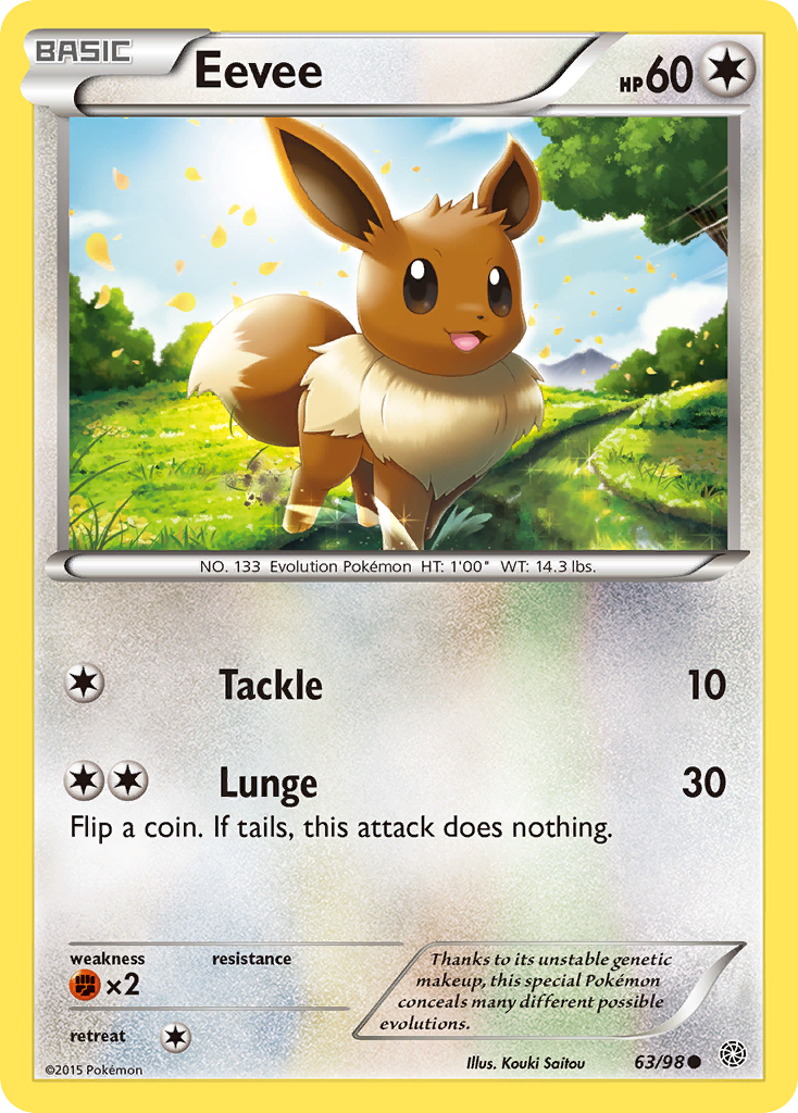 Eevee (63/98) [XY: Ancient Origins] | GnG Games