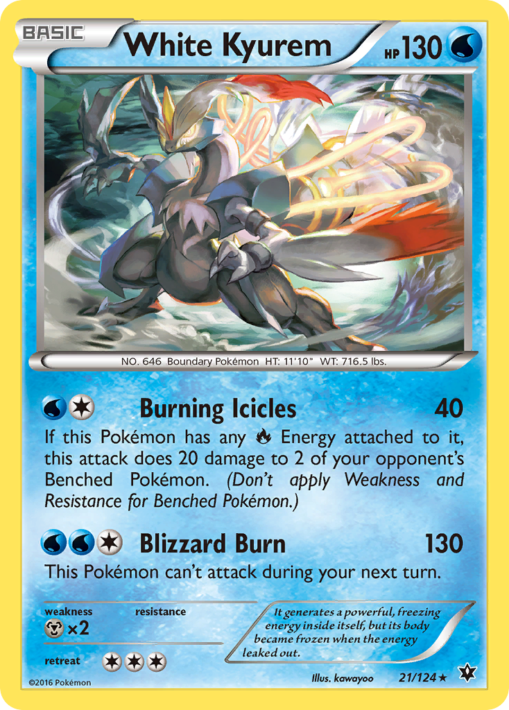 White Kyurem (21/124) [XY: Fates Collide] | GnG Games