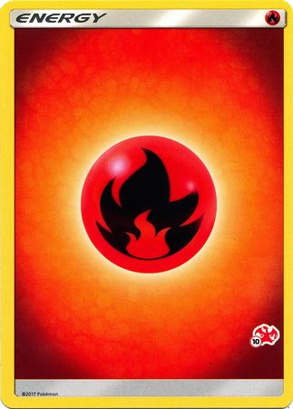 Fire Energy (Charizard Stamp #10) [Battle Academy 2020] | GnG Games