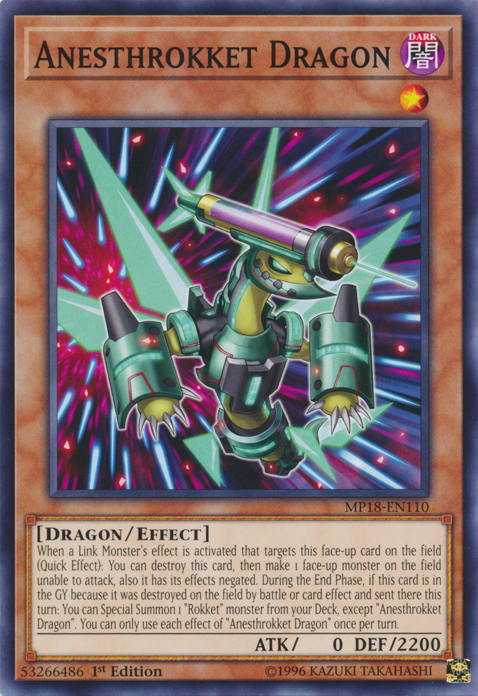 Anesthrokket Dragon [MP18-EN110] Common | GnG Games