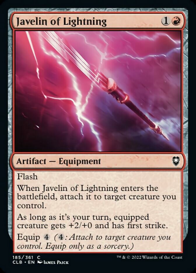 Javelin of Lightning [Commander Legends: Battle for Baldur's Gate] | GnG Games
