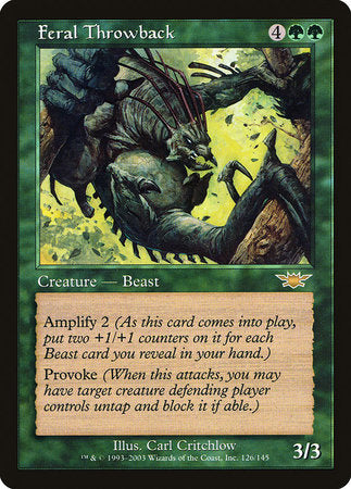 Feral Throwback [Legions] | GnG Games