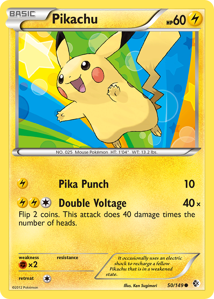 Pikachu (50/149) [Black & White: Boundaries Crossed] | GnG Games