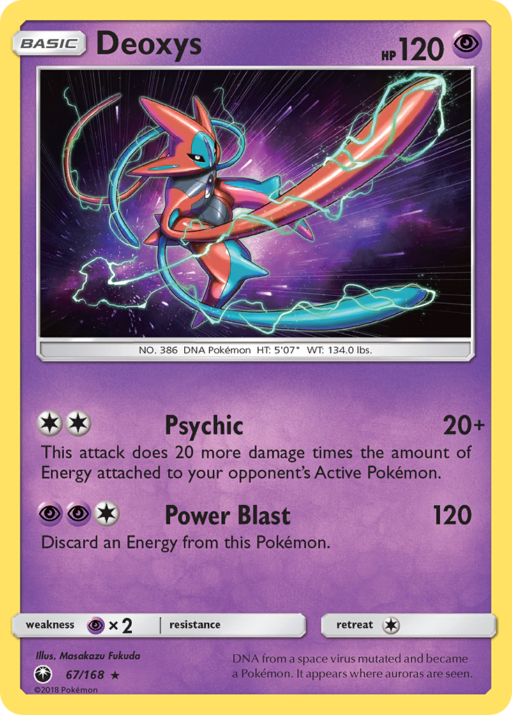 Deoxys (67/168) [Sun & Moon: Celestial Storm] | GnG Games