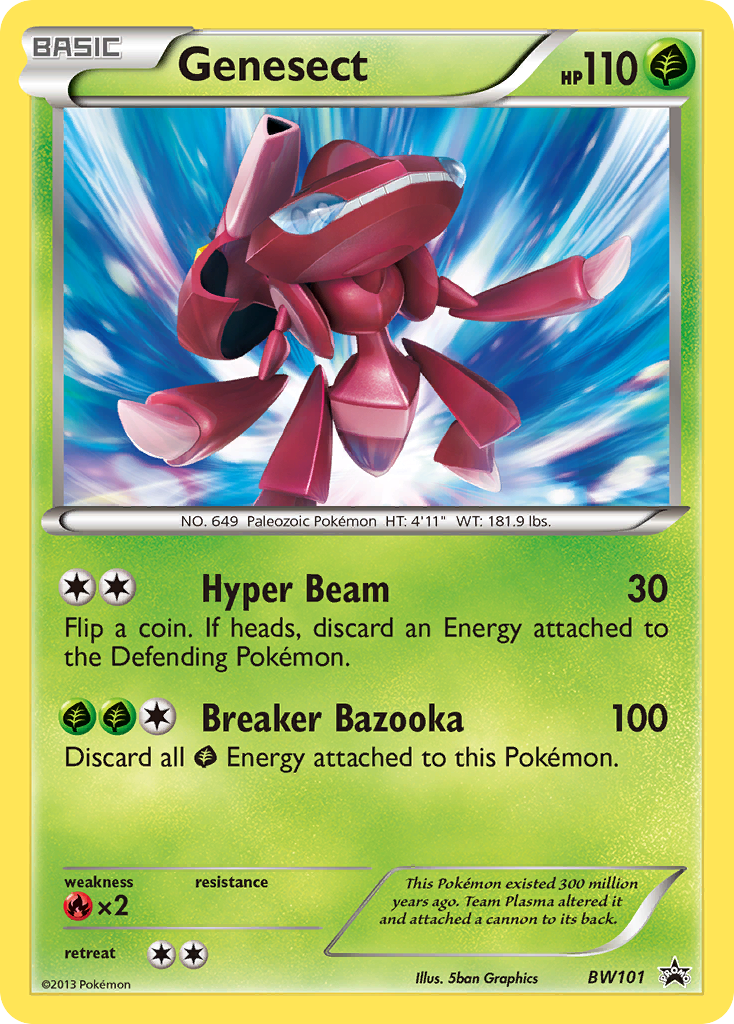 Genesect (BW101) [Black & White: Black Star Promos] | GnG Games