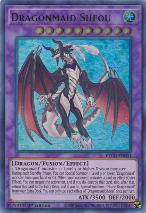 Dragonmaid Sheou [ETCO-EN041] Ultra Rare | GnG Games