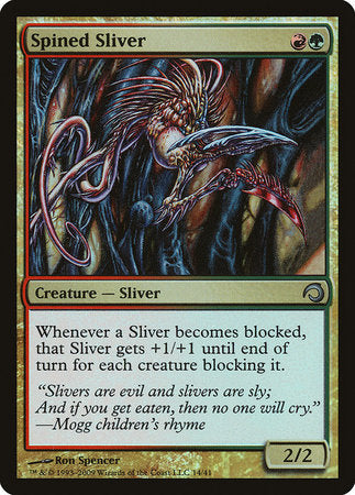 Spined Sliver [Premium Deck Series: Slivers] | GnG Games