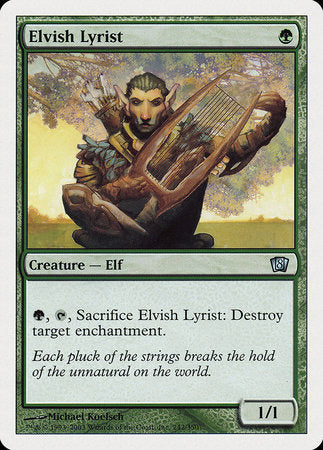 Elvish Lyrist [Eighth Edition] | GnG Games