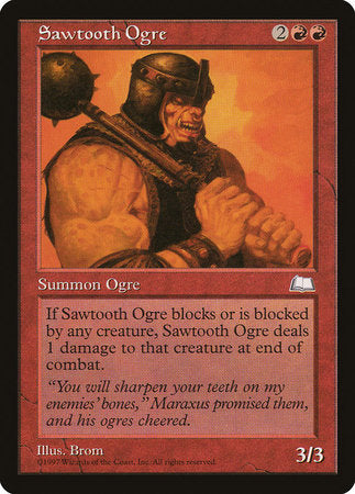 Sawtooth Ogre [Weatherlight] | GnG Games