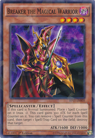 Breaker the Magical Warrior (Shatterfoil) [BP03-EN005] Shatterfoil Rare | GnG Games