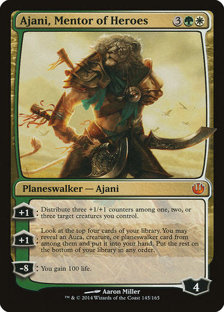 Ajani, Mentor of Heroes [Journey into Nyx] | GnG Games