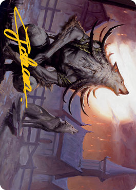 Lord of the Ulvenwald Art Card (Gold-Stamped Signature) [Innistrad: Midnight Hunt Art Series] | GnG Games