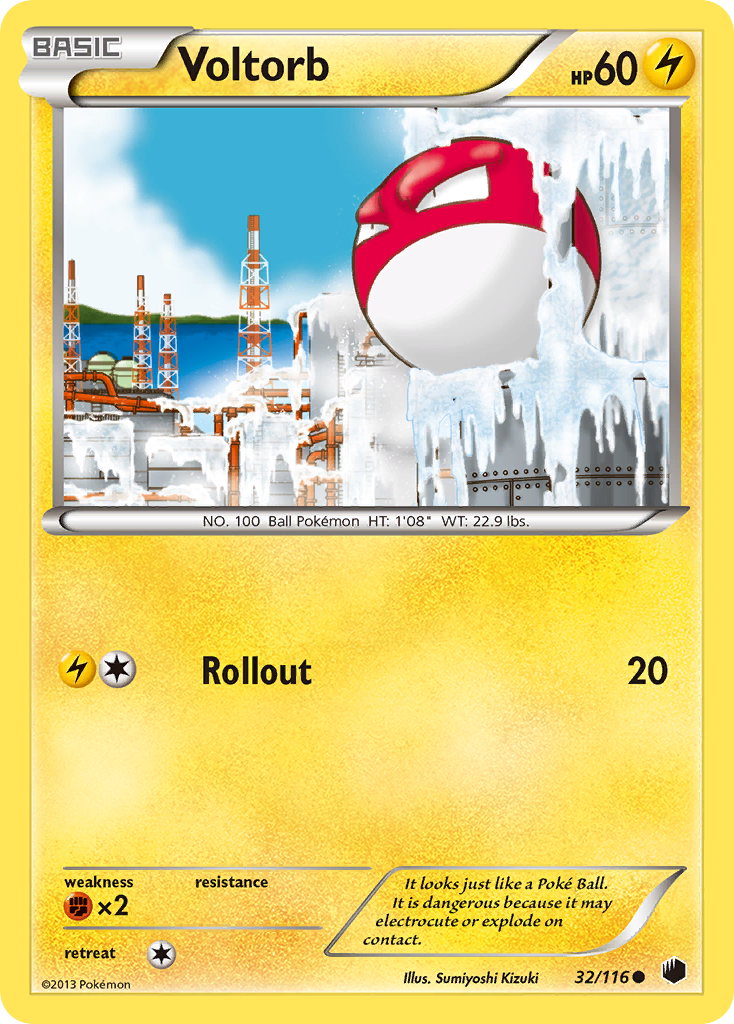 Voltorb (32/116) [Black & White: Plasma Freeze] | GnG Games