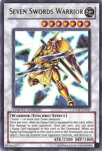 Seven Swords Warrior [JUMP-EN047] Ultra Rare | GnG Games