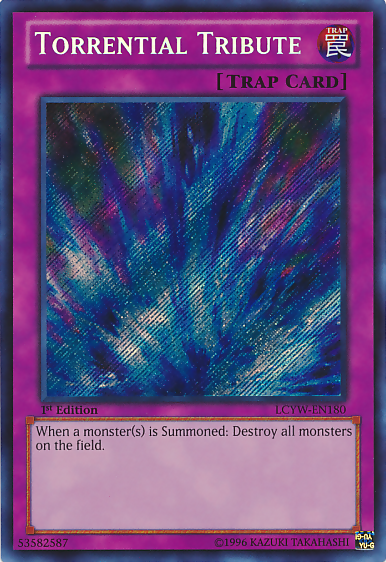 Torrential Tribute [LCYW-EN180] Secret Rare | GnG Games