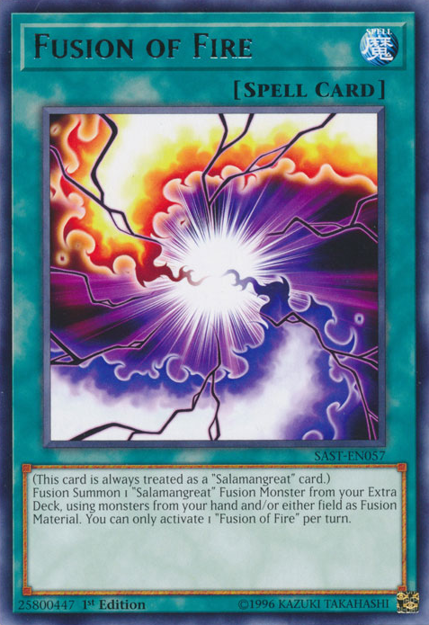 Fusion of Fire [SAST-EN057] Rare | GnG Games