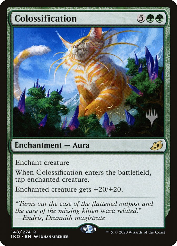 Colossification (Promo Pack) [Ikoria: Lair of Behemoths Promos] | GnG Games