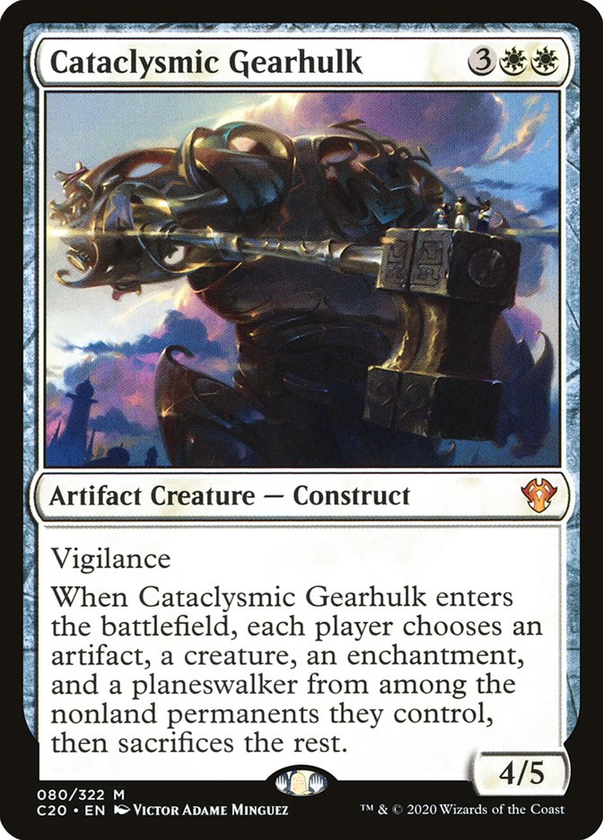 Cataclysmic Gearhulk [Commander 2020] | GnG Games