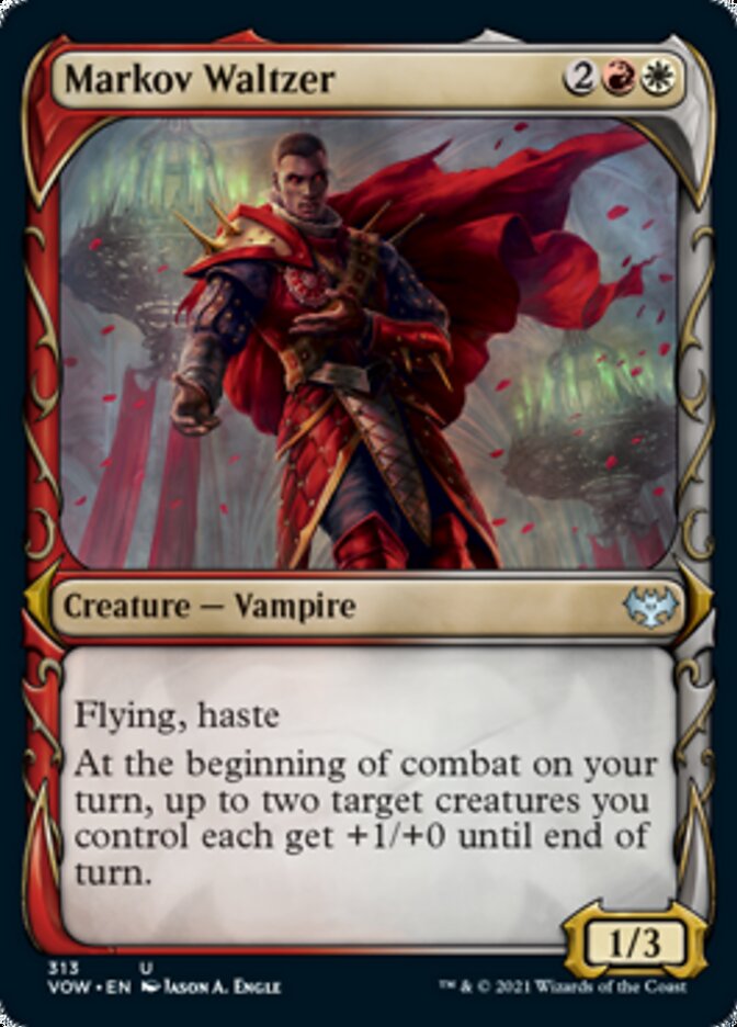 Markov Waltzer (Showcase Fang Frame) [Innistrad: Crimson Vow] | GnG Games