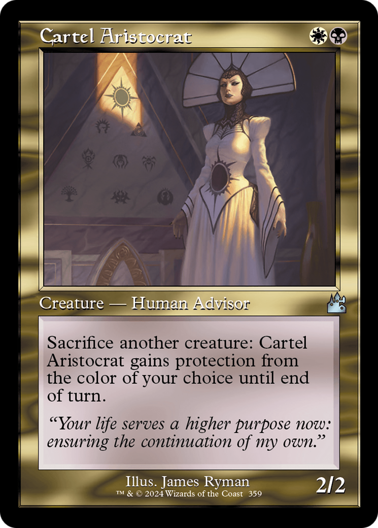 Cartel Aristocrat (Retro Frame) [Ravnica Remastered] | GnG Games