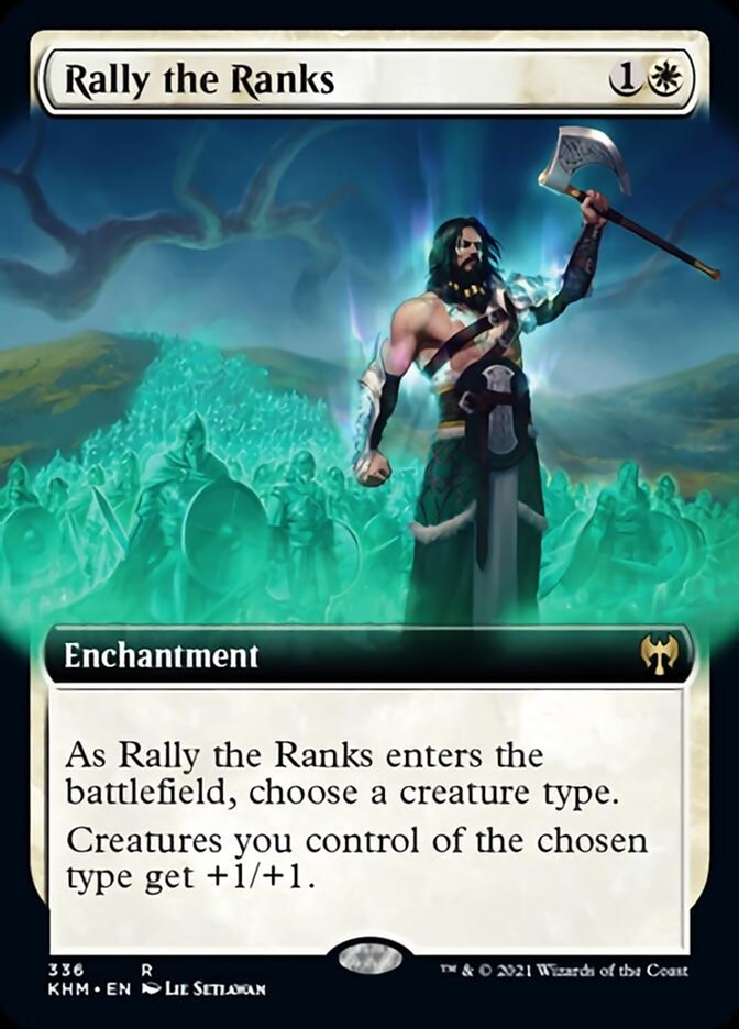 Rally the Ranks (Extended Art) [Kaldheim] | GnG Games