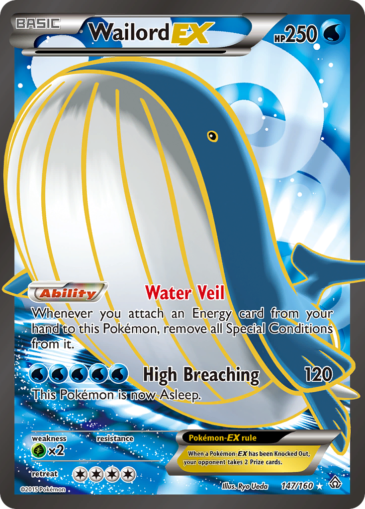 Wailord EX (147/160) [XY: Primal Clash] | GnG Games