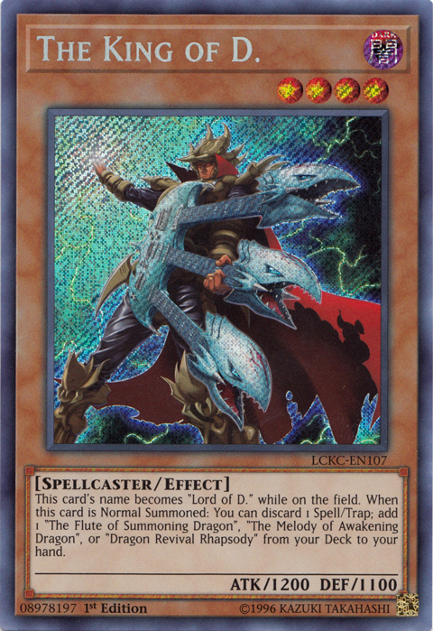 The King of D. [LCKC-EN107] Secret Rare | GnG Games