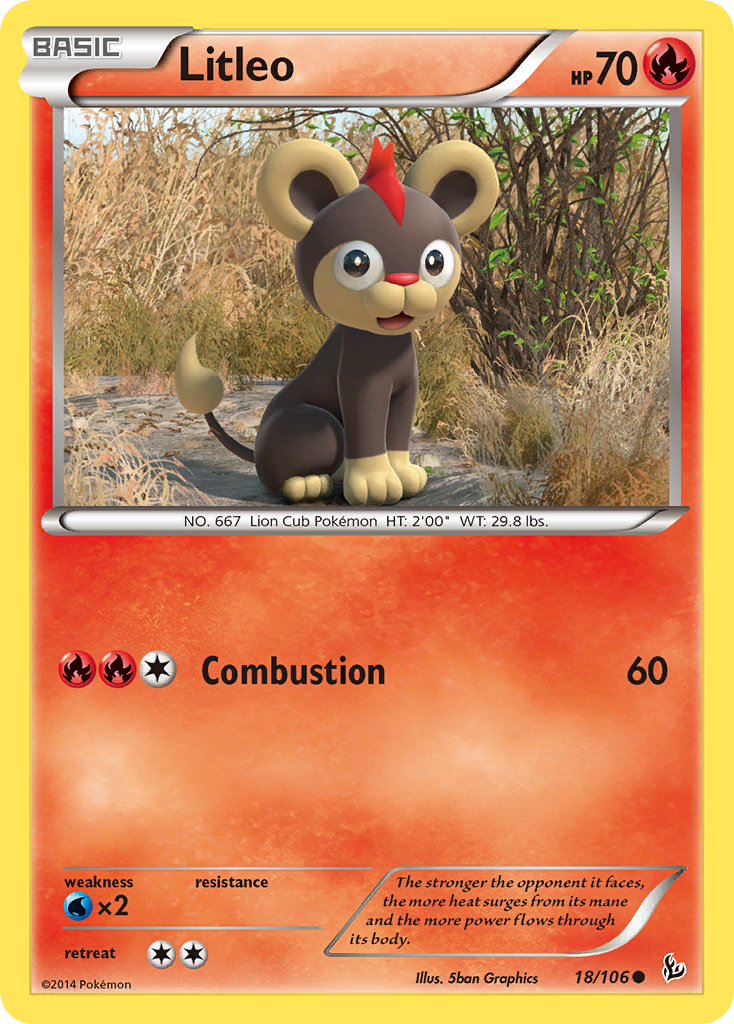 Litleo (18/106) [XY: Flashfire] | GnG Games