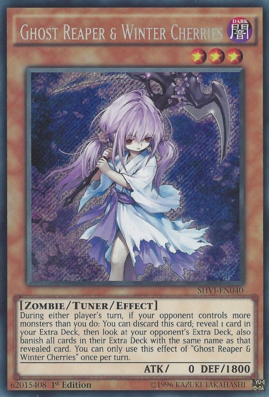 Ghost Reaper & Winter Cherries [SHVI-EN040] Secret Rare | GnG Games