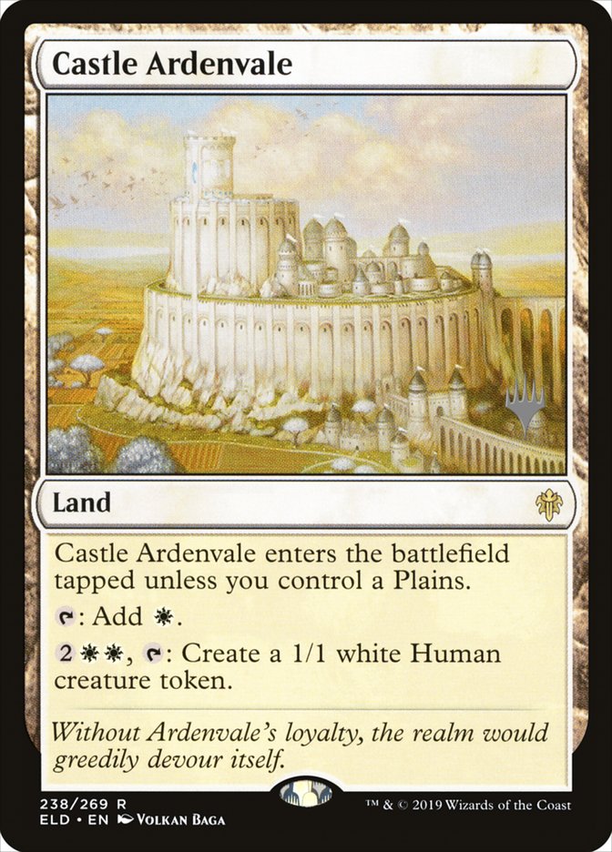 Castle Ardenvale (Promo Pack) [Throne of Eldraine Promos] | GnG Games