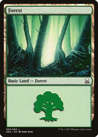 Forest (63) [Duel Decks: Mind vs. Might] | GnG Games