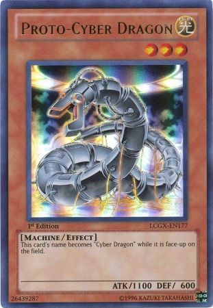 Proto-Cyber Dragon [LCGX-EN177] Ultra Rare | GnG Games