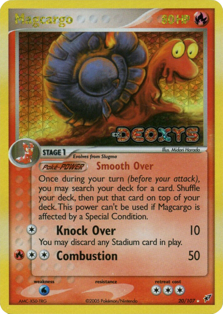 Magcargo (20/107) (Stamped) [EX: Deoxys] | GnG Games