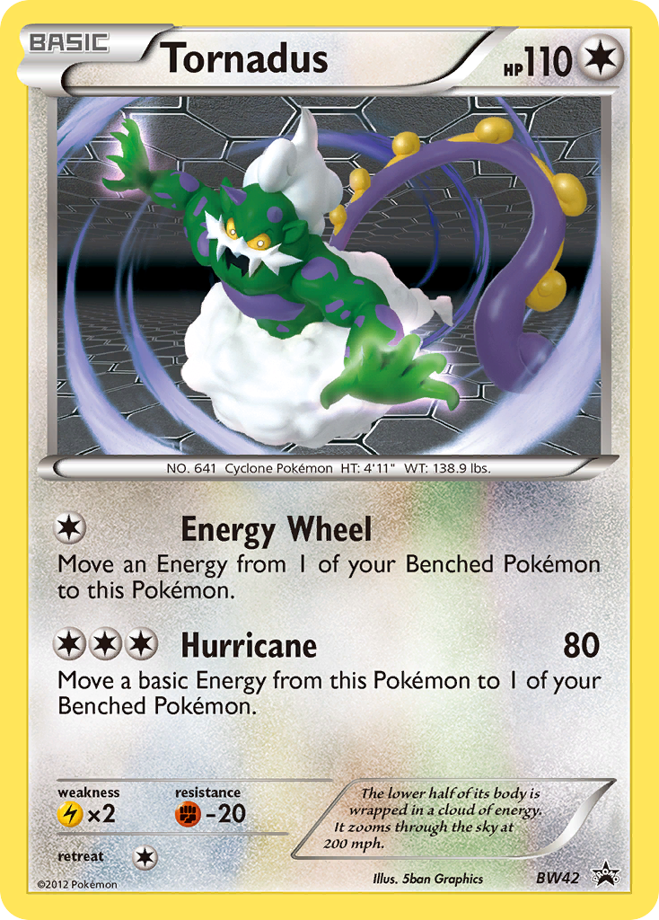 Tornadus (BW42) [Black & White: Black Star Promos] | GnG Games