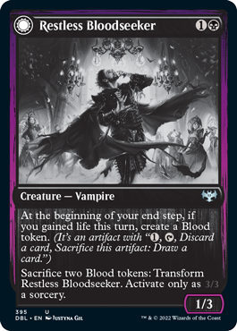 Restless Bloodseeker // Bloodsoaked Reveler [Innistrad: Double Feature] | GnG Games